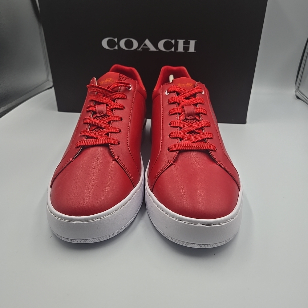 Coach Men's Red Sneakers